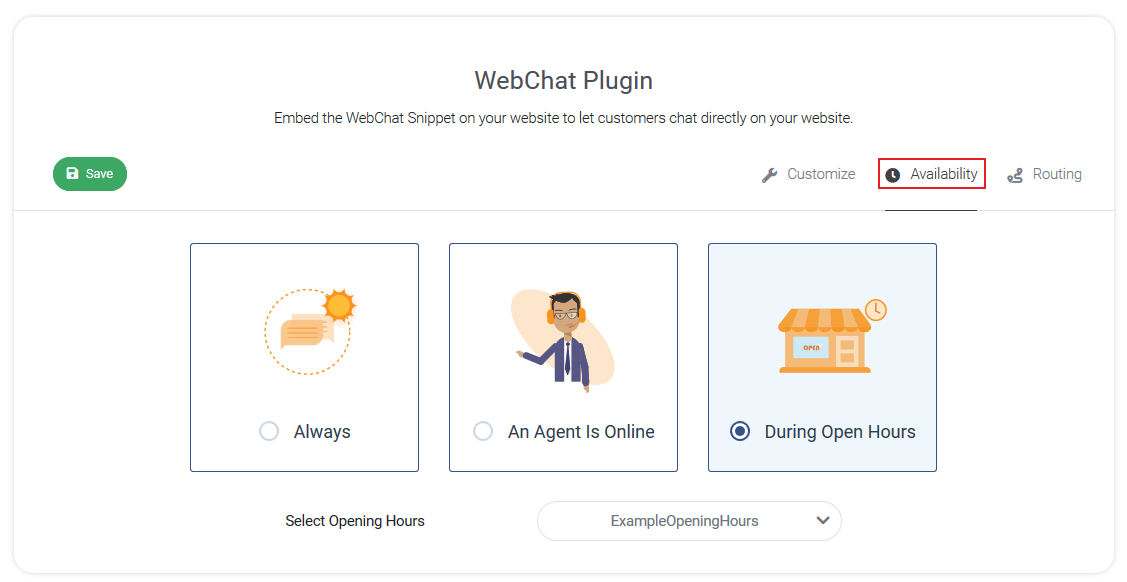 Web chat online